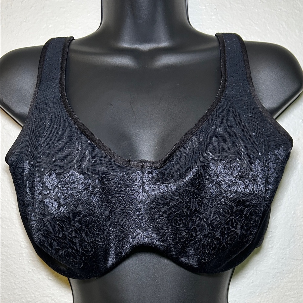 Soma Black Floral Lace Bra